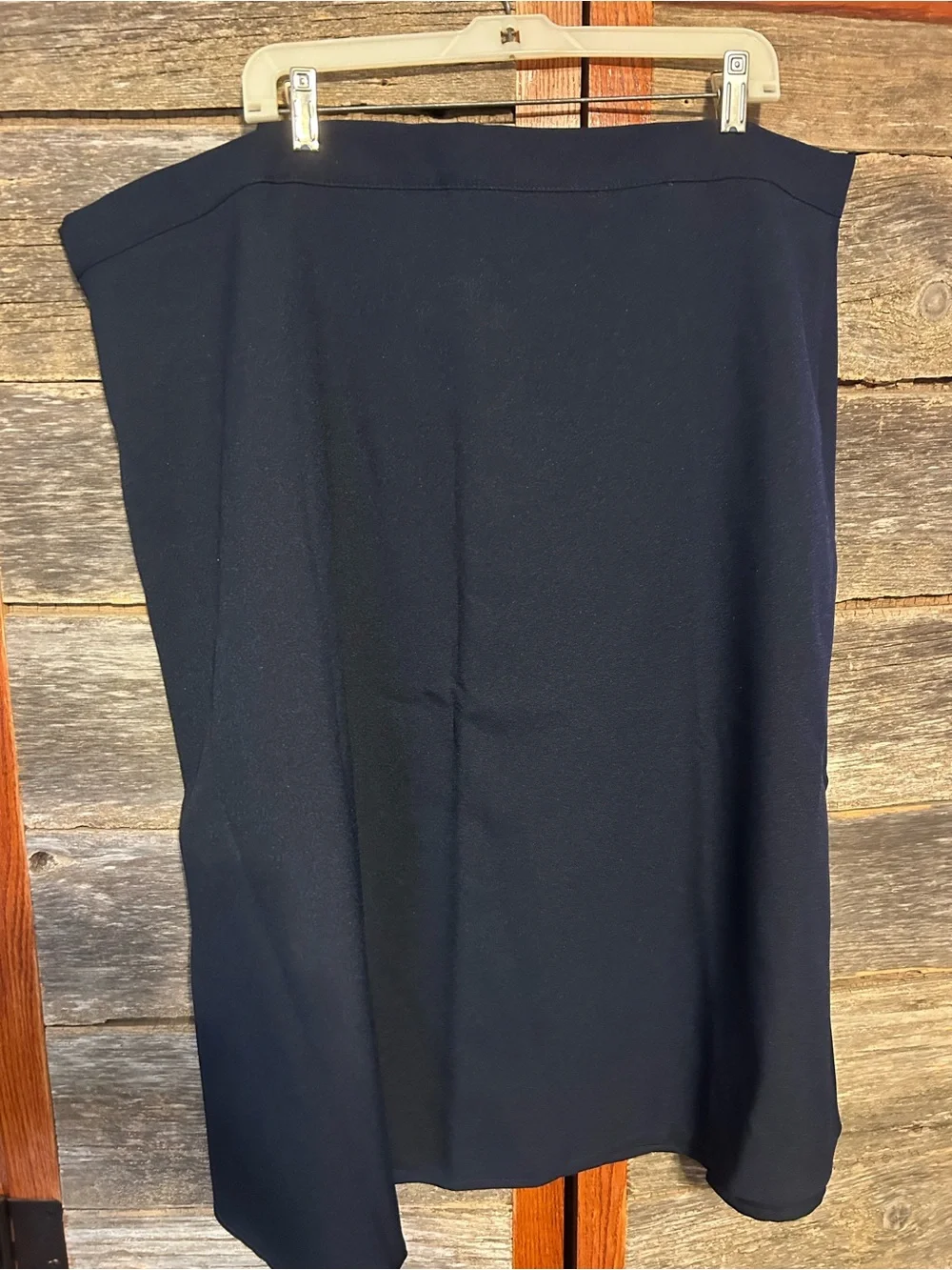 Women's Easy Adaptive Wrap Around Skirt Size 3XL Navy